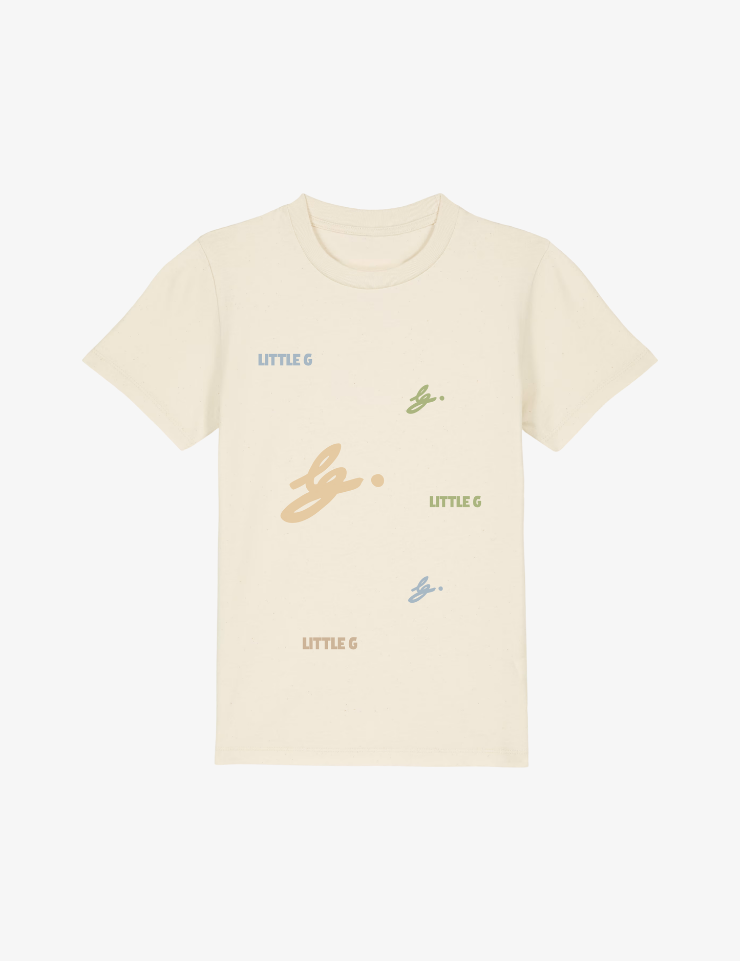 Little G Iconic natural raw tee