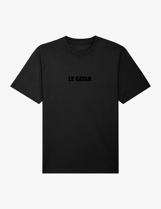 FRAME all black tee