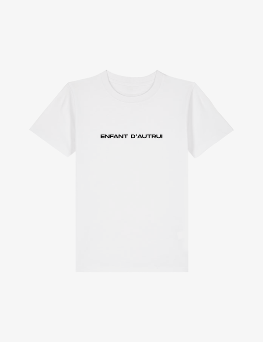 Little G white tee