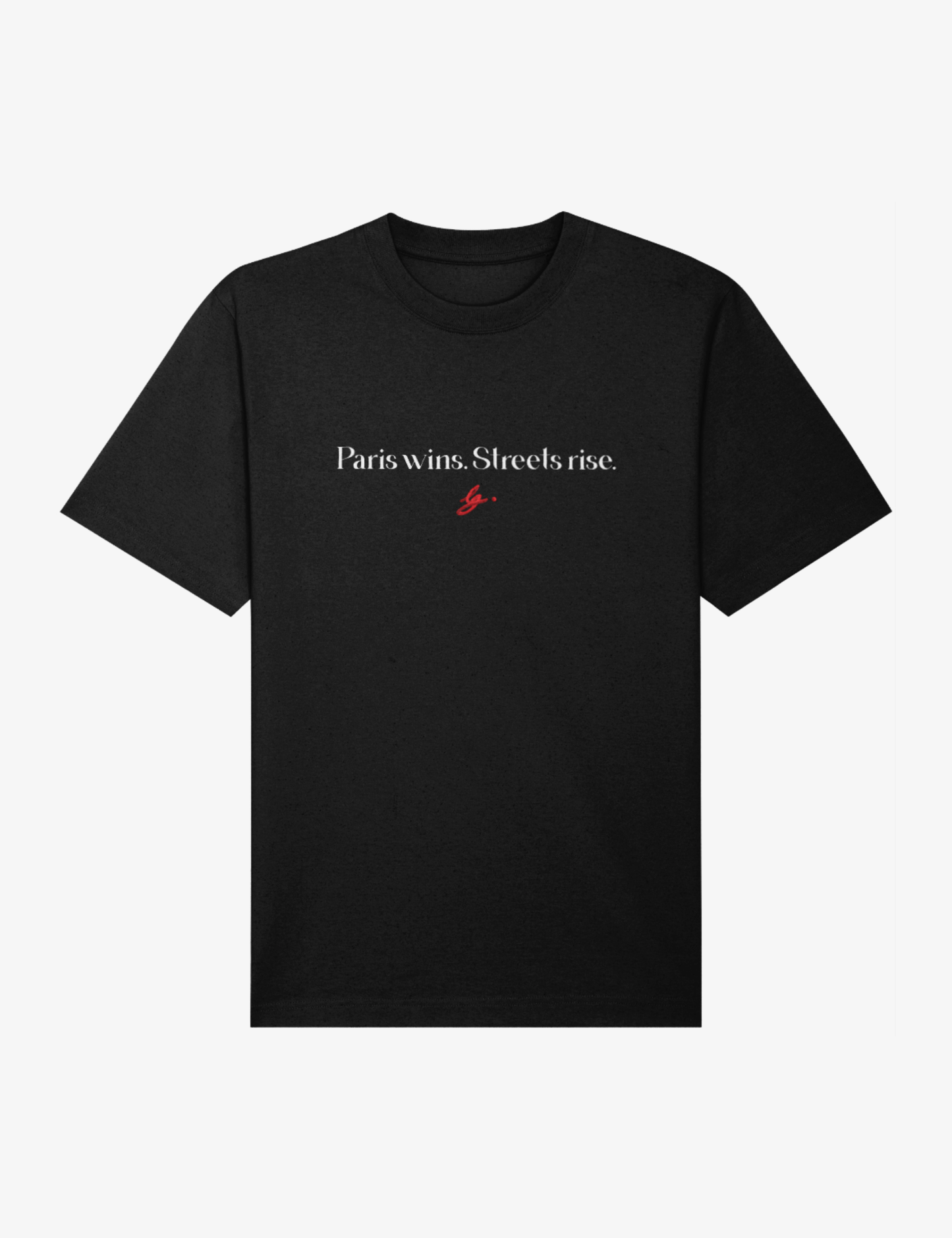 LINE black tee