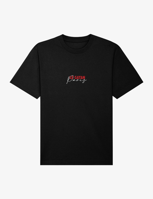 LINE Paris black tee
