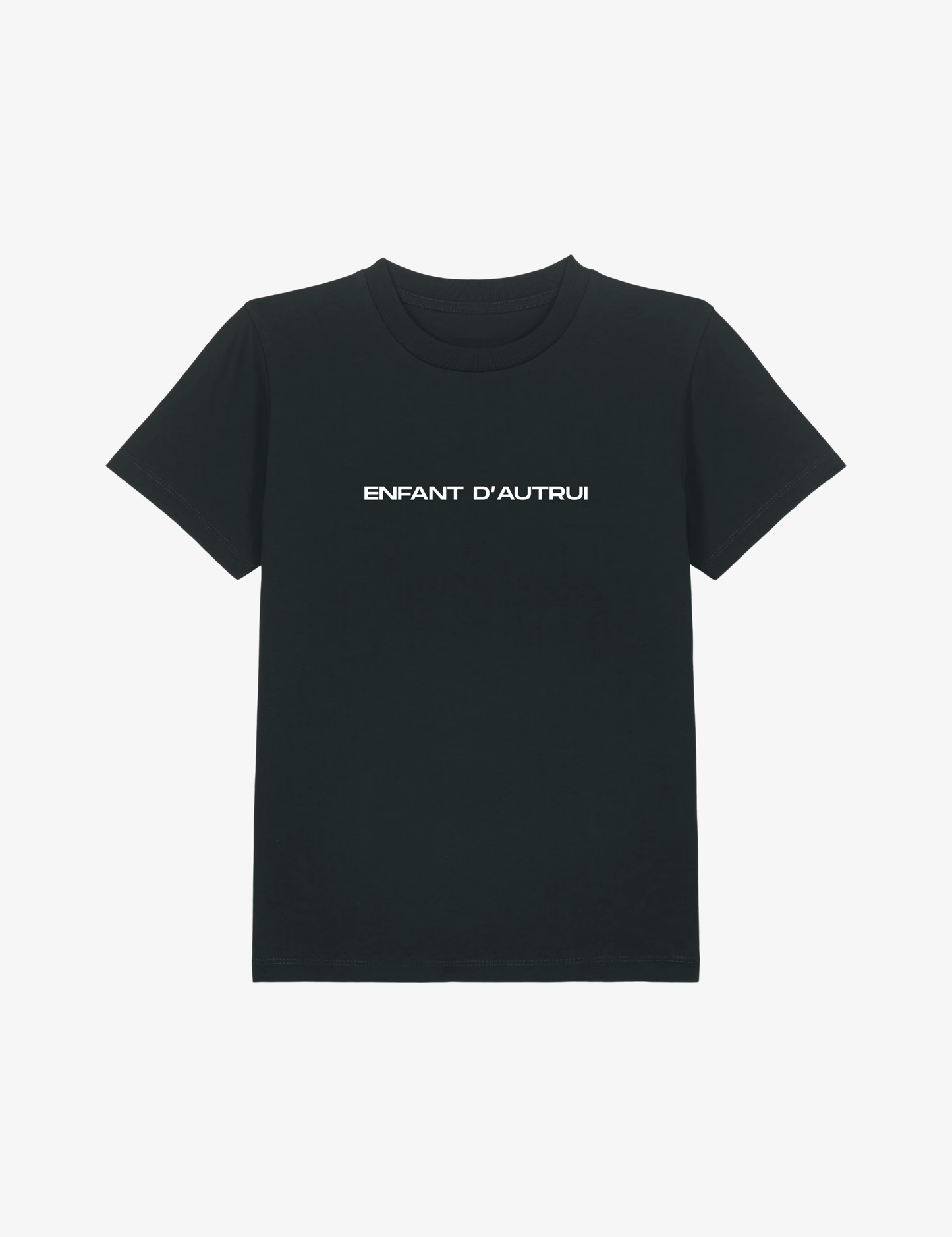 Little G black tee