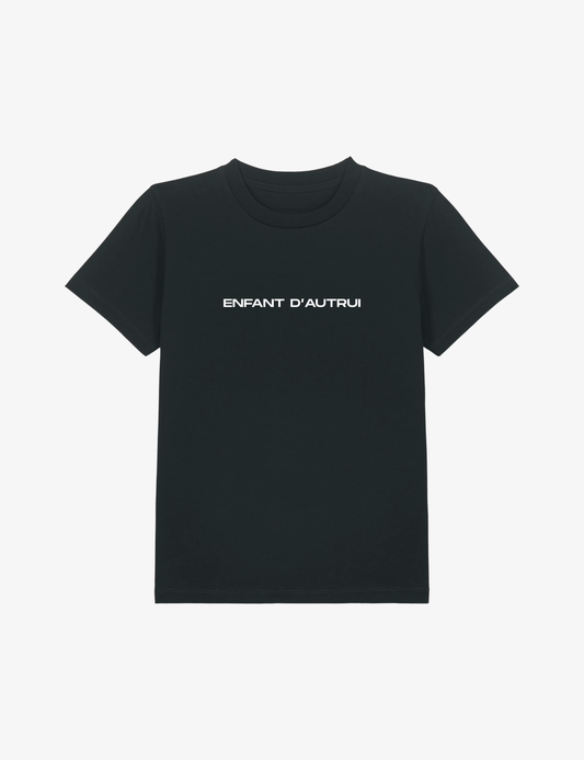 Little G black tee